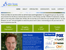 Tablet Screenshot of johnsovec.com